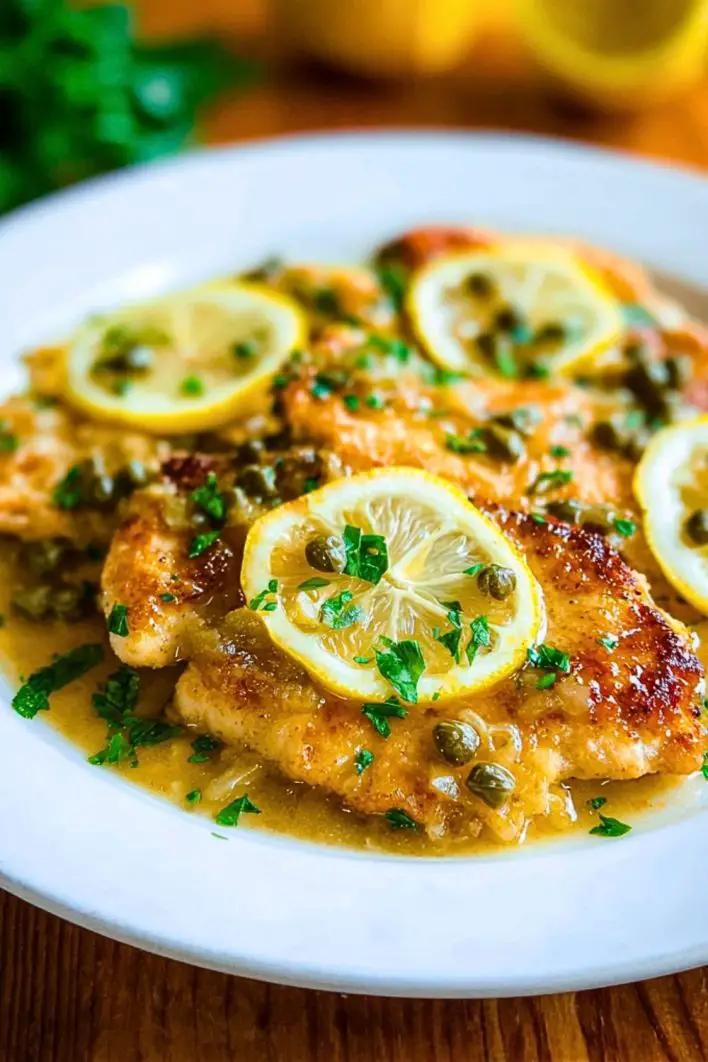 Easy Chicken Piccata Sally Meals